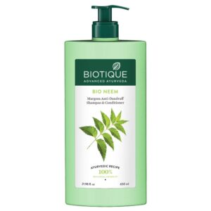  Anti Dandruff Shampoo Biotique Bio Neem Margosa and Conditioner